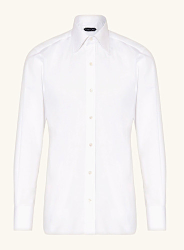Tom ford herrenhemd weiß slim - weiß,