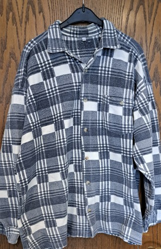 Herren hemd 44 - hemd, grau