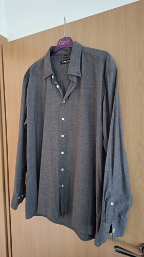 Herrenhemd langarm grau - herrenhemd,