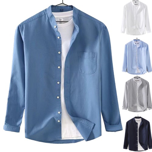 Hemd herren langarm baumwolle - hemd,