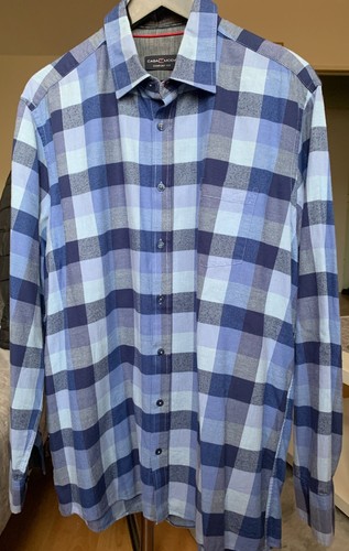 Casa moda herren flanellhemd - casa,